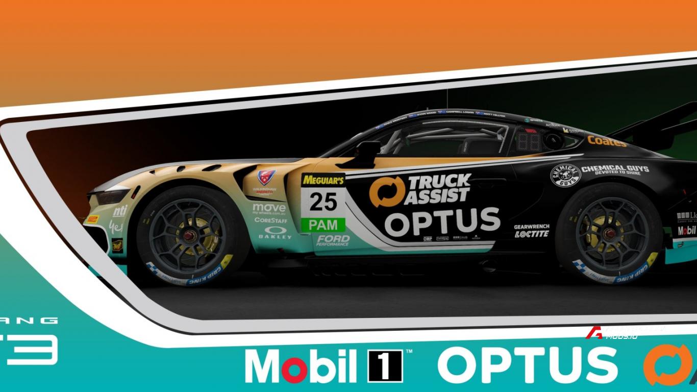 Walkinshaw Andretti United 2025 Ford Mustang GT3 (Fantasy)