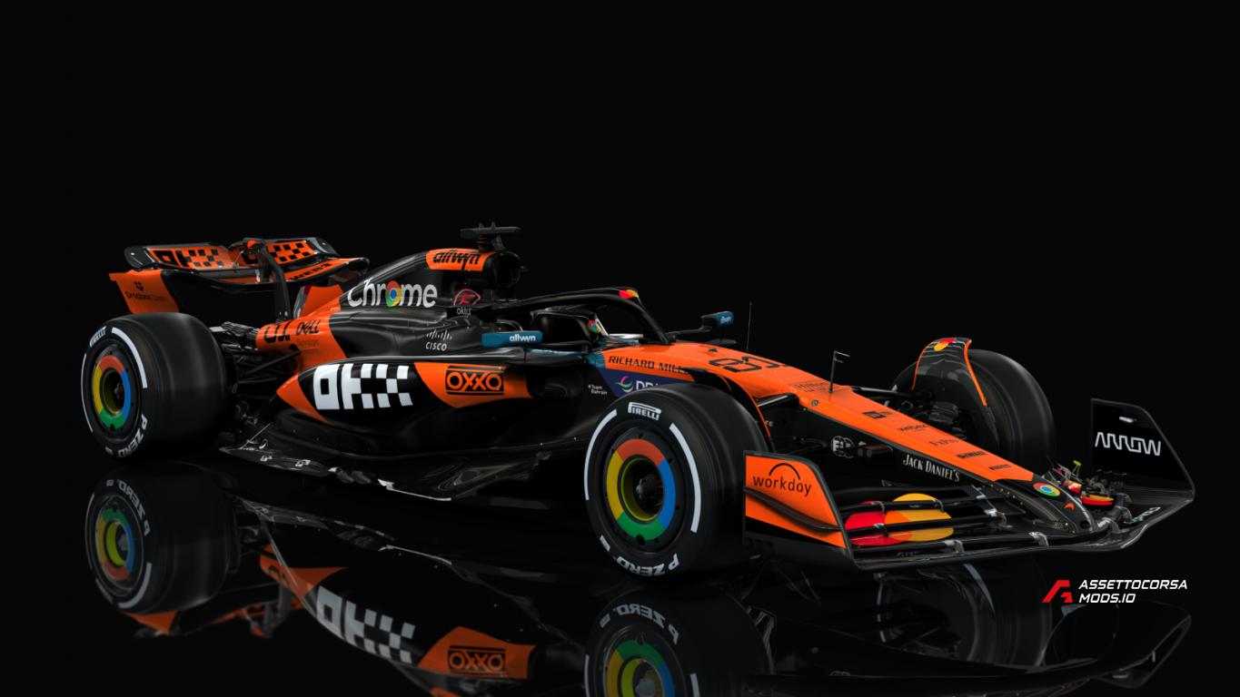 2025 McLaren MCL39 Liveries for Deploy's MCL38