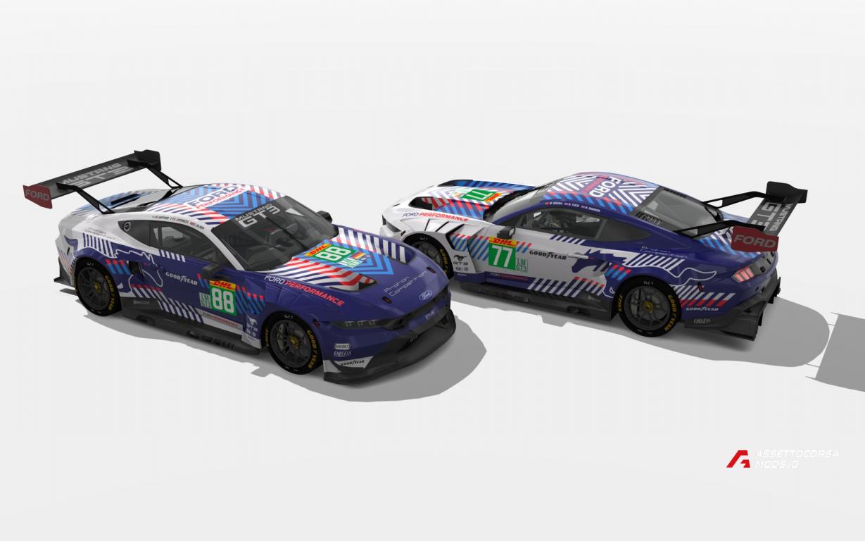 2025 WEC Proton Competition Mustang GT3 #77 #88