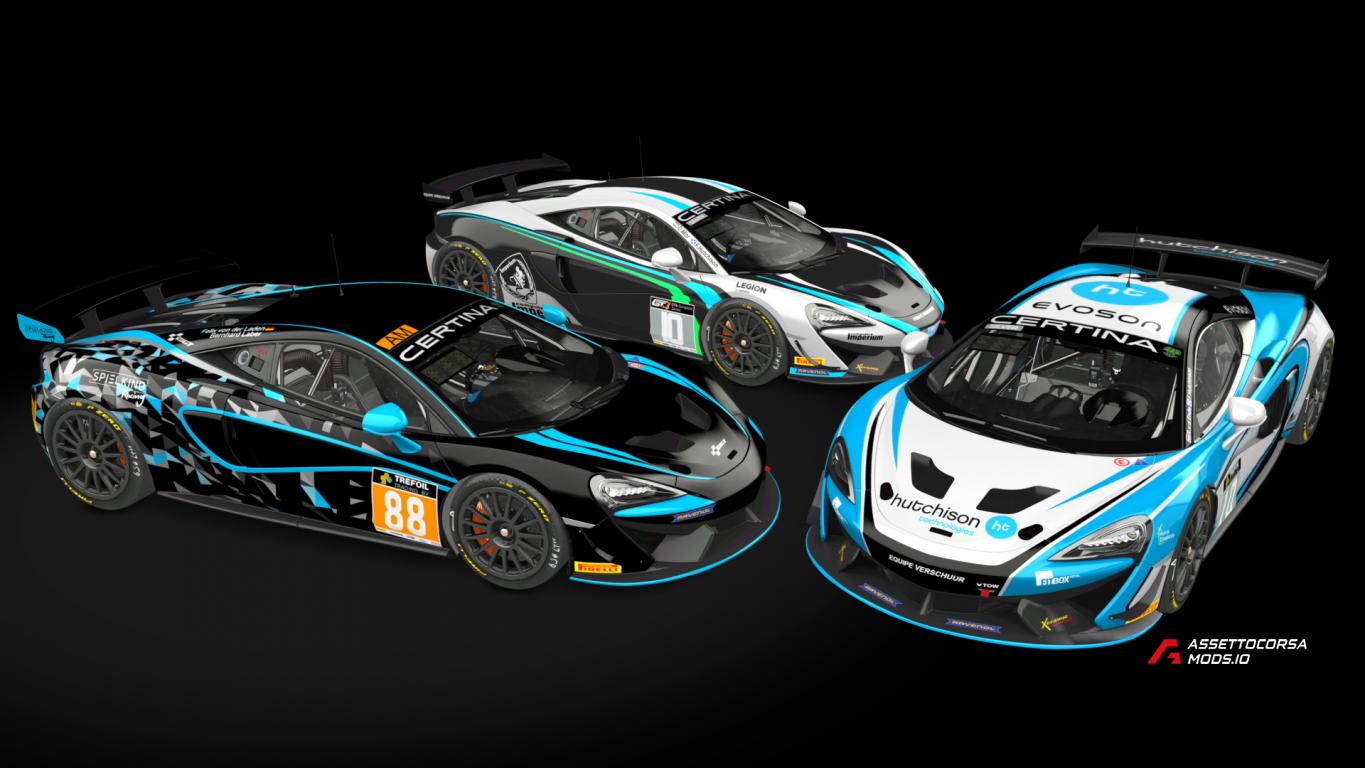 Skinpack McLaren 570s GT4