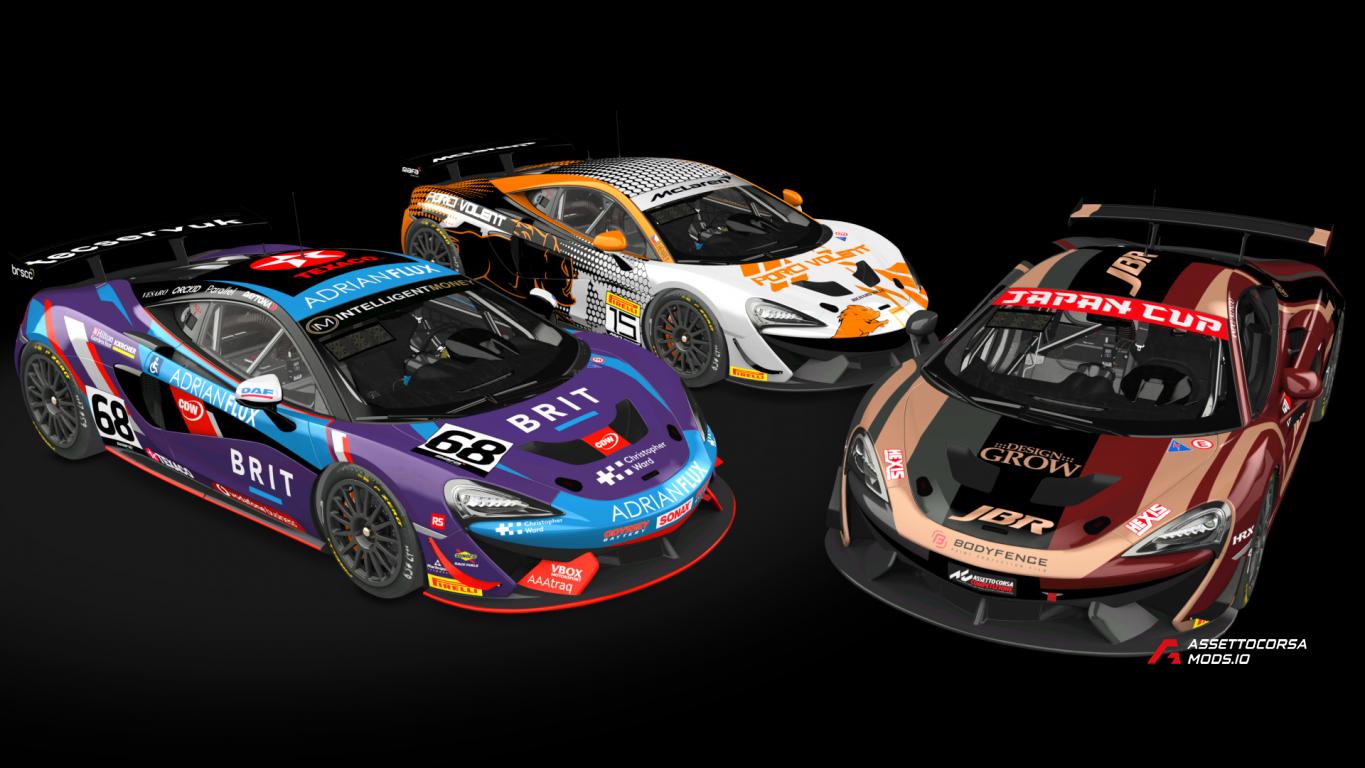 Skinpack McLaren 570s GT4