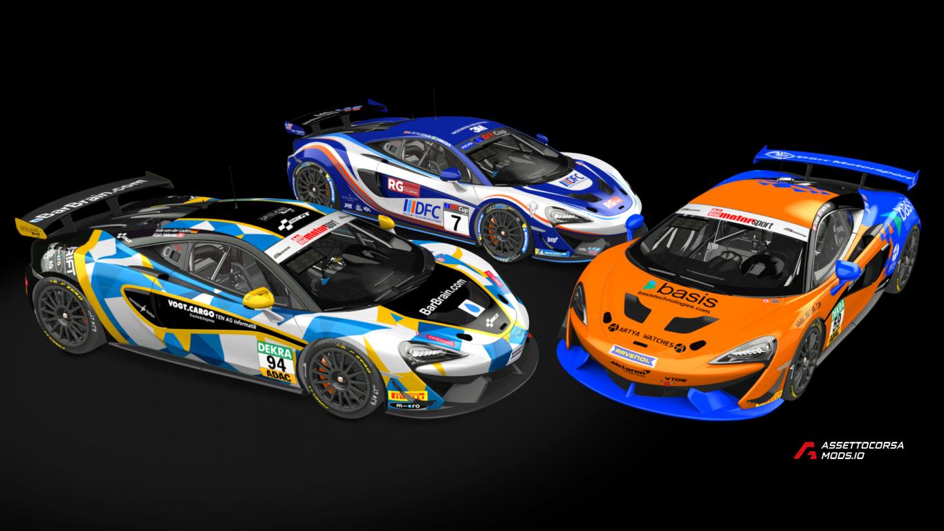 Skinpack McLaren 570s GT4