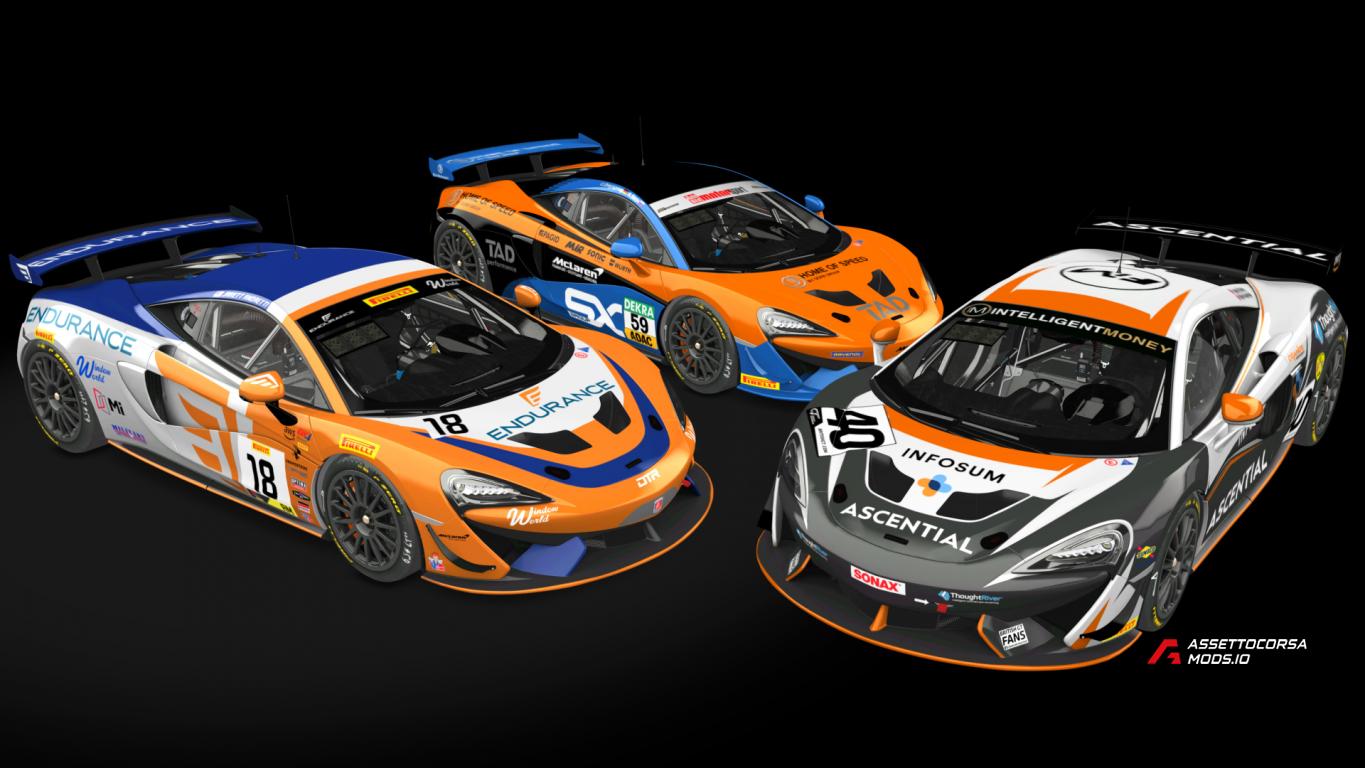 Skinpack McLaren 570s GT4