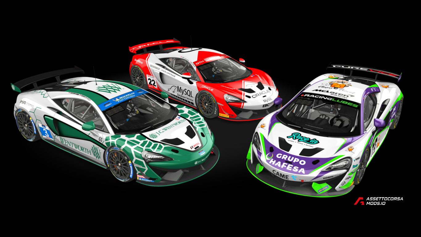 Skinpack McLaren 570s GT4