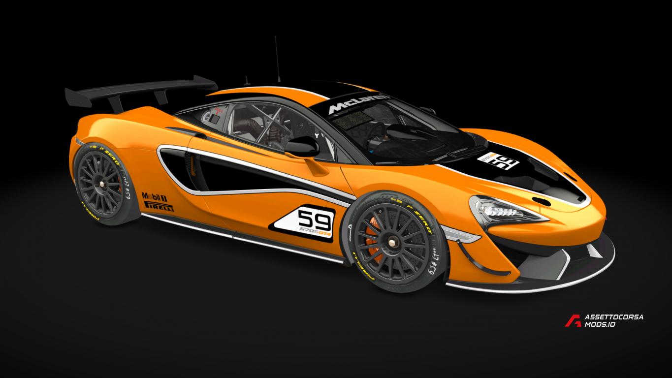 Skinpack McLaren 570s GT4