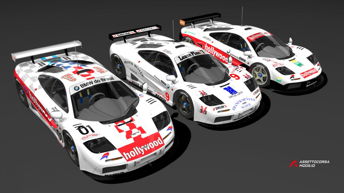 "Cesar" update McLaren F1 GTR Skinpack