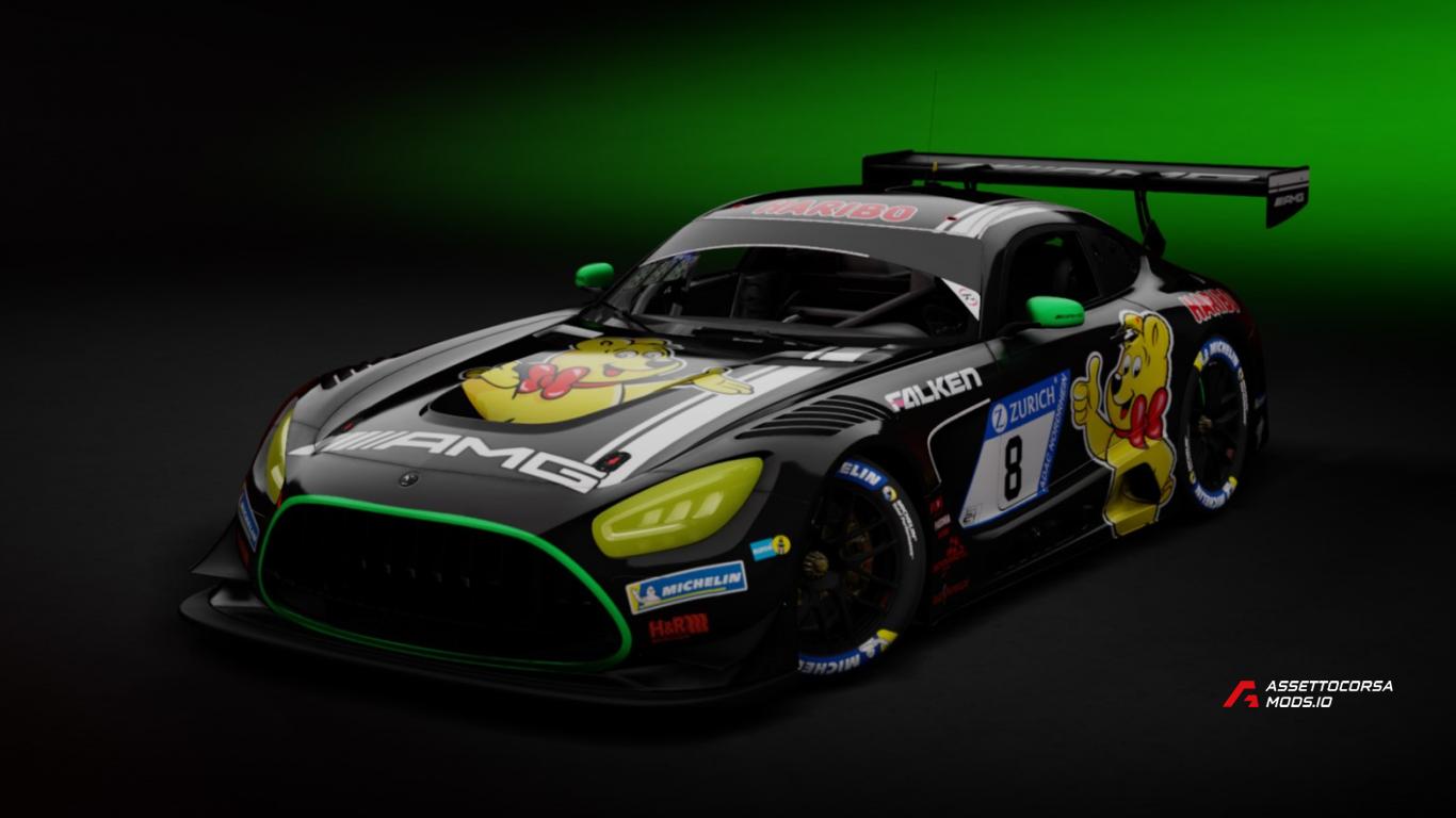 Mercedes AMG GT3 EVO 2020 Haribo Racing Team #8 (Mercer V8)