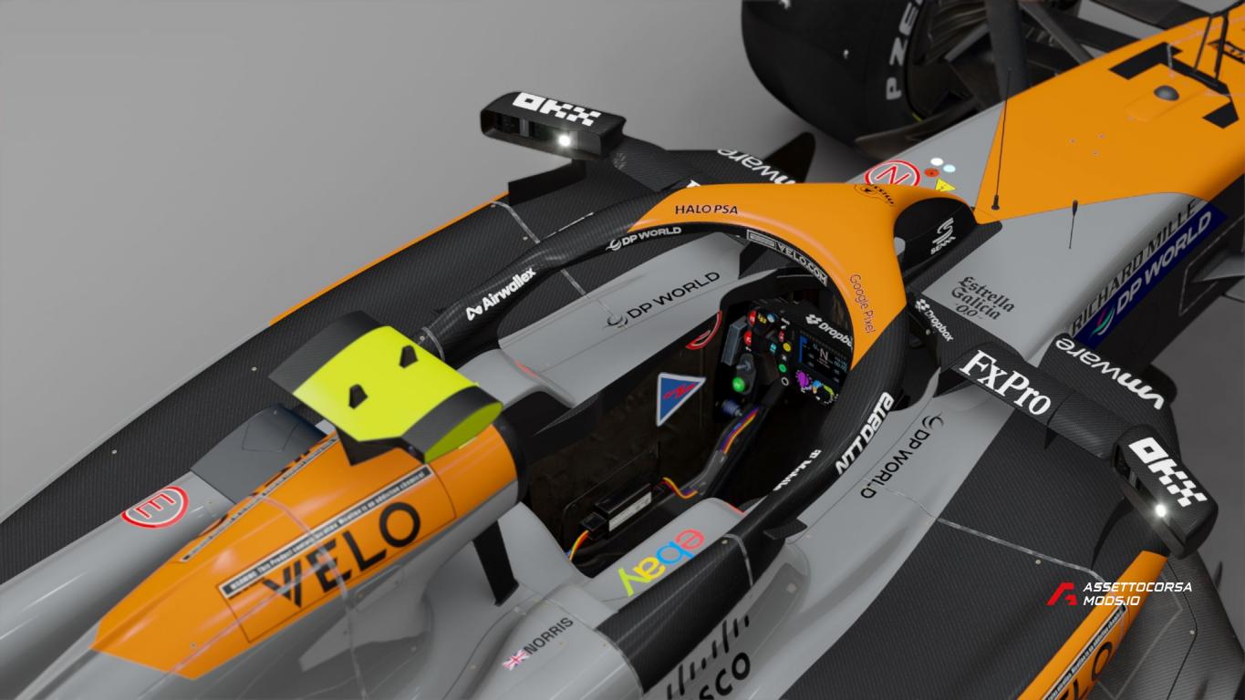 VRC Formula Alpha 2024 MCL38 Austin Livery