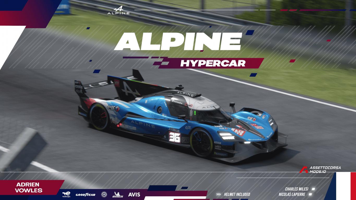 ALPINE - LE MANS 2024