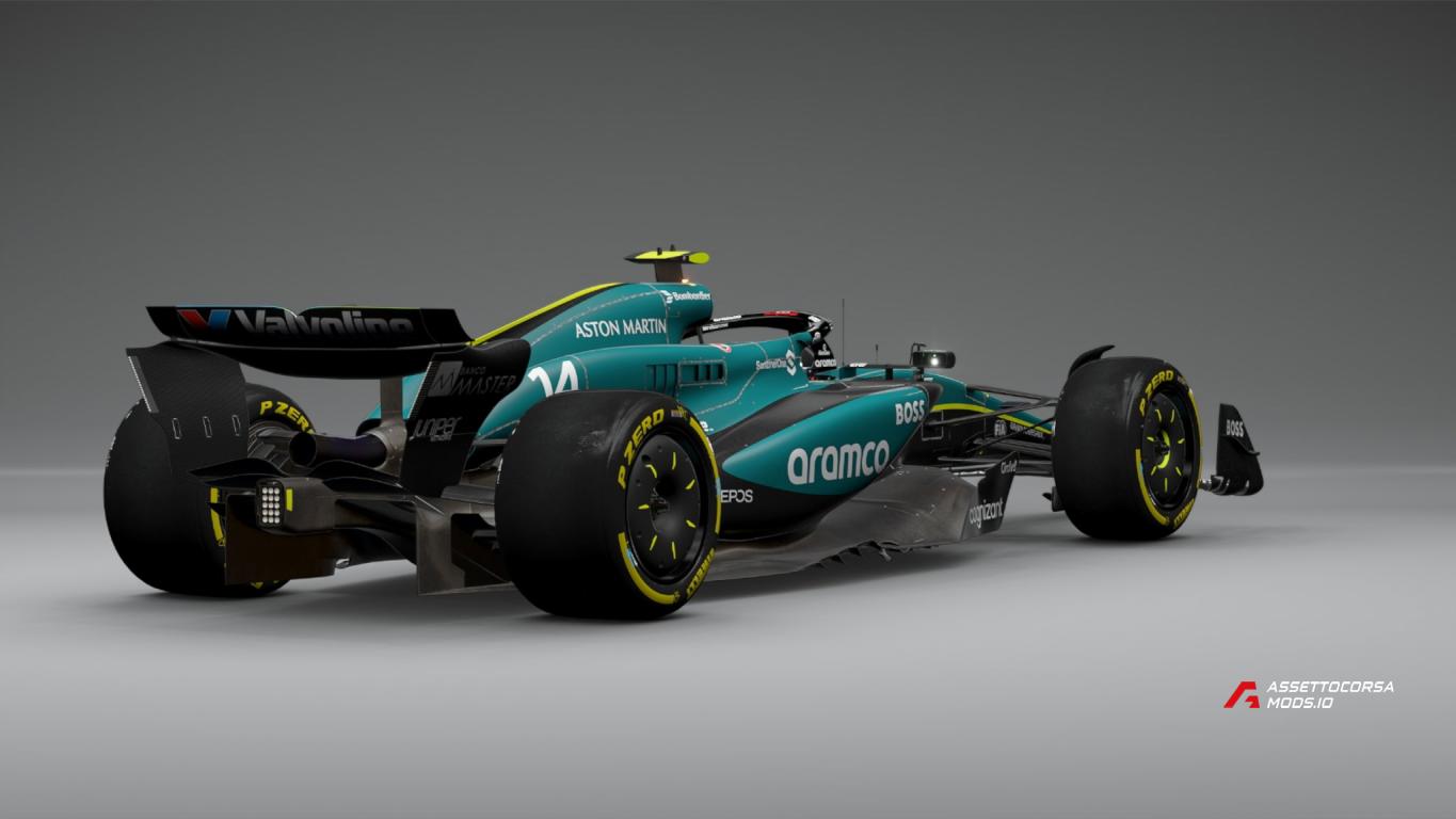 VRC Formula Alpha 2024 Aston Martin AMR24 Livery