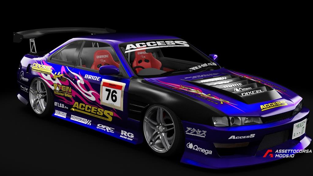 Access Garage S14 Livery for the old SRP S14