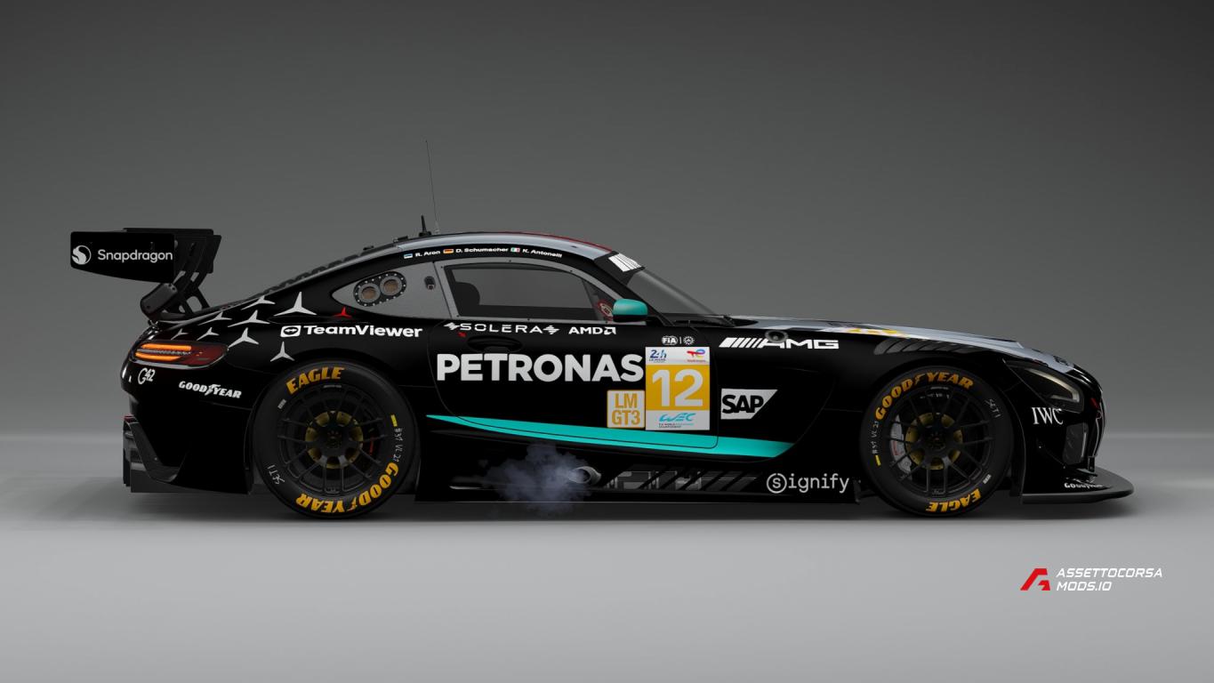 RSS GT-M Mercer V8 Mercedes-AMG Petronas Livery
