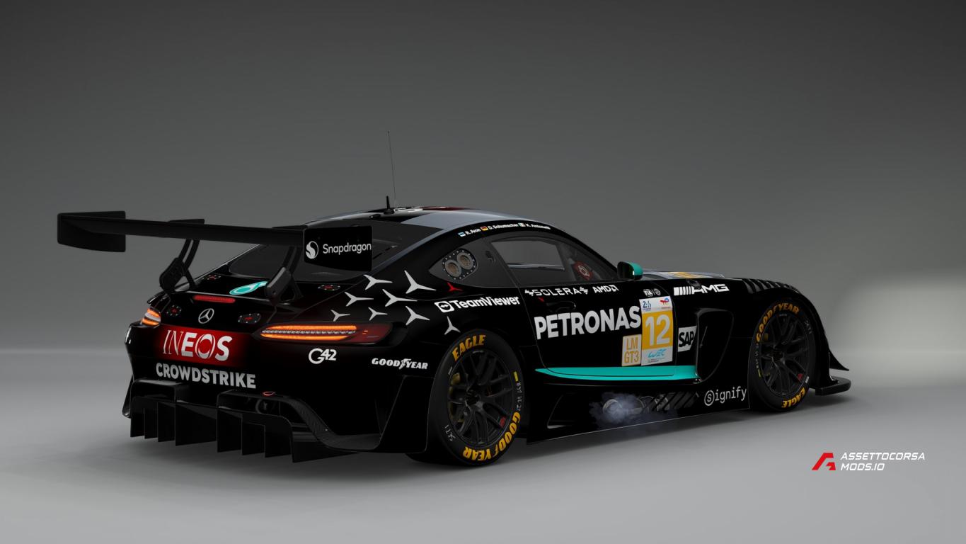 RSS GT-M Mercer V8 Mercedes-AMG Petronas Livery