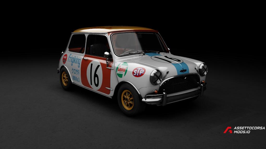 Pessio Mini Cooper S - Japan Grand Prix 1968 #16 (4k)