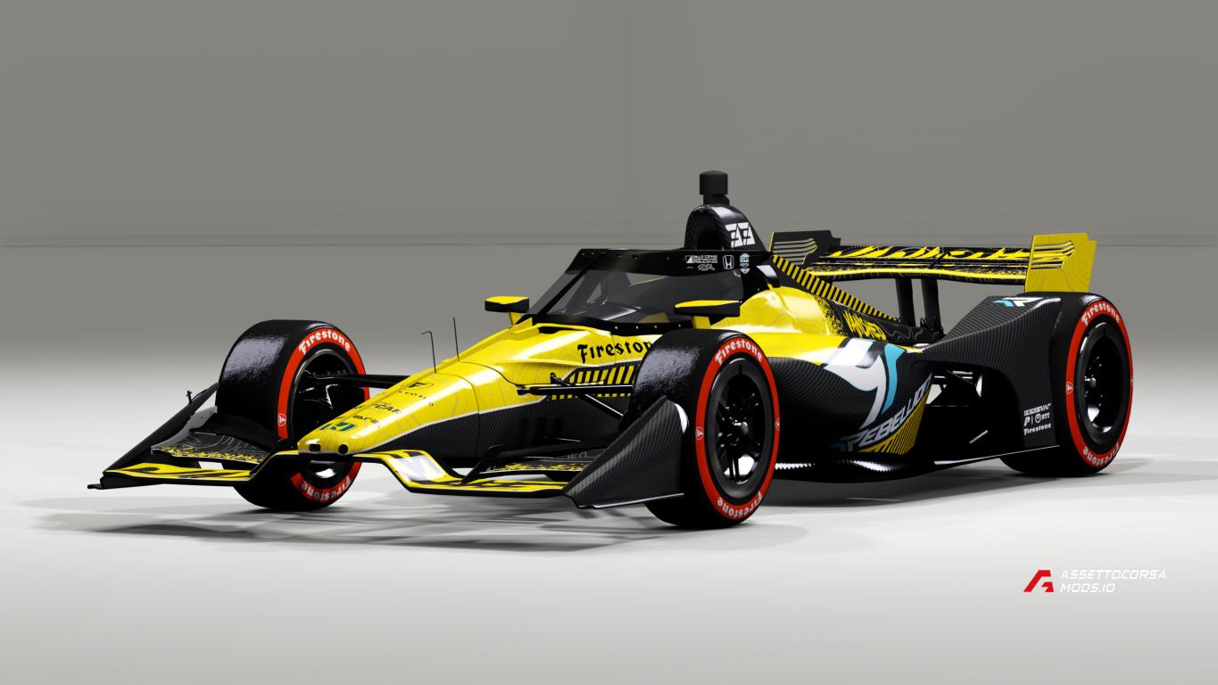 Rebellion and Vanished TRR IndyCar Skins