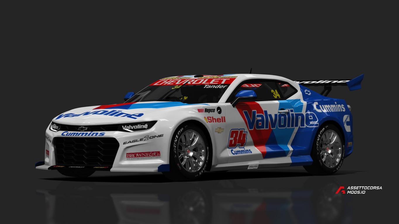 BCRC Gen 3 Camaro | Valvoline #34