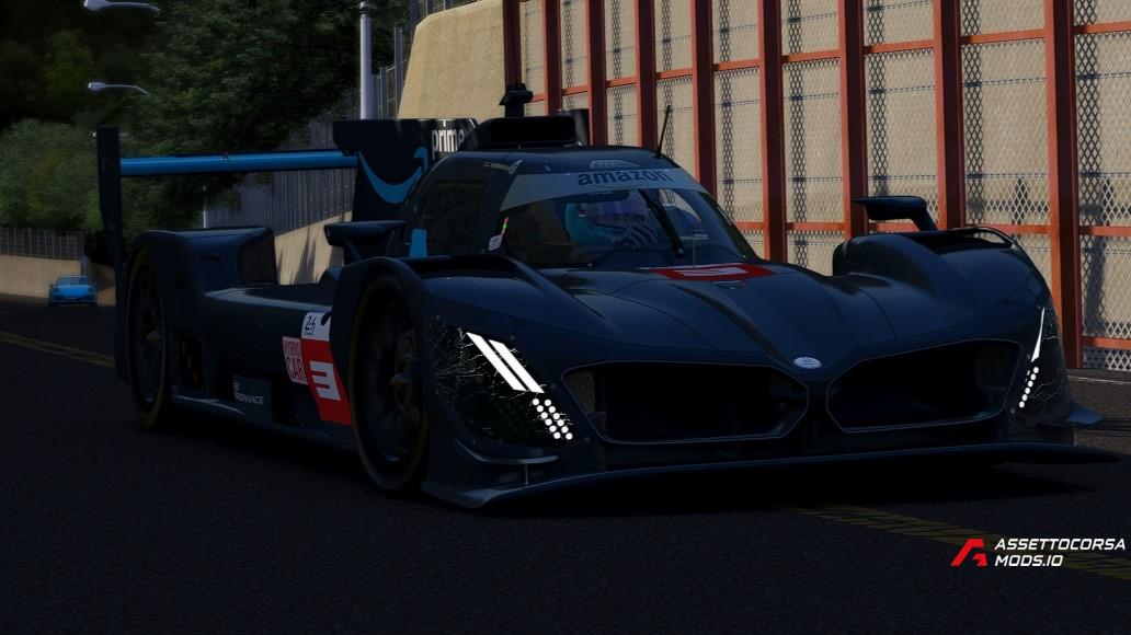 Amazon Delivery Hypercar - MP-H Bayer Hybrid V8 Skin