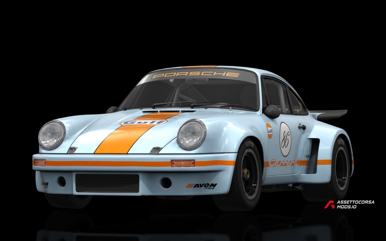 #68 Gulf Racing Porsche 911 Carrera RSR 3.0 '74