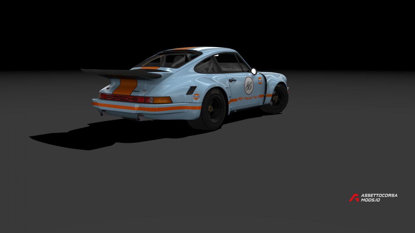 #68 Gulf Racing Porsche 911 Carrera RSR 3.0 '74