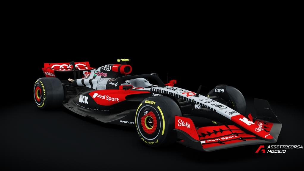 2024 Audi livery Concept (RSS Formula Hybrid 2023)