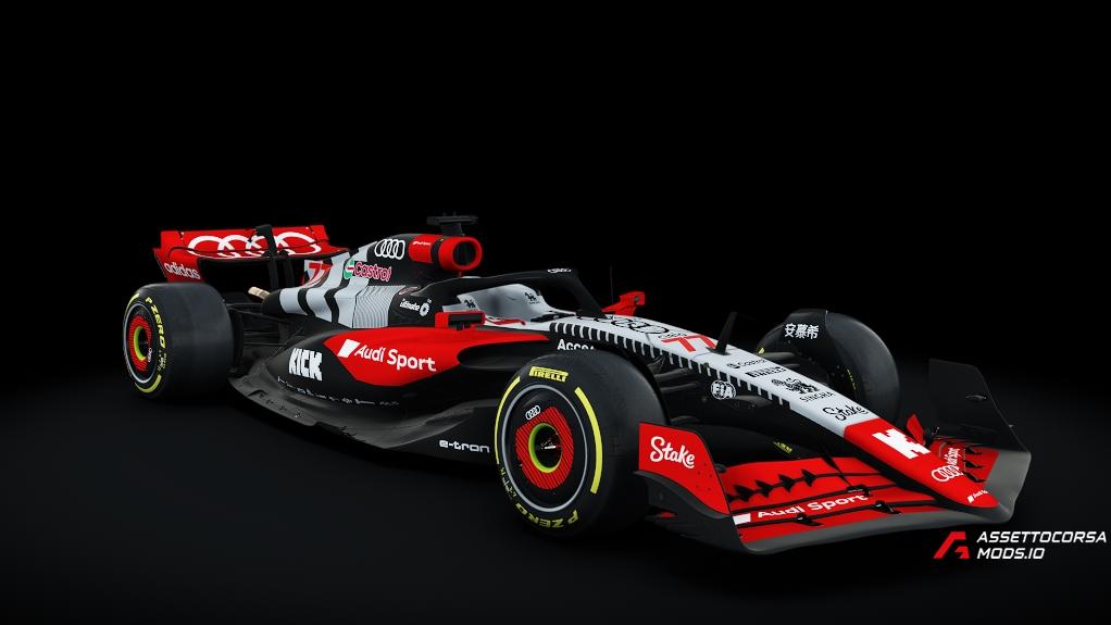 2024 Audi livery Concept (RSS Formula Hybrid 2023)