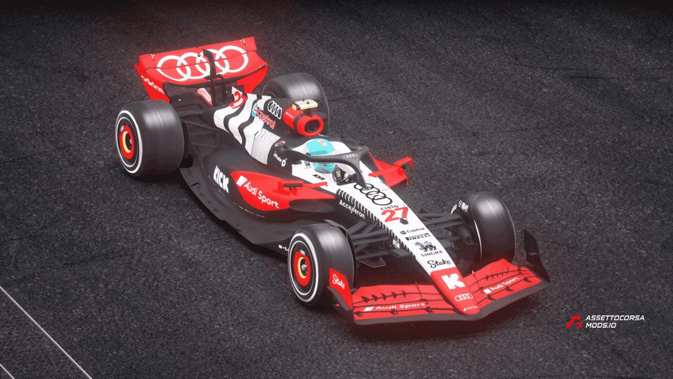 2024 Audi livery Concept (RSS Formula Hybrid 2023)