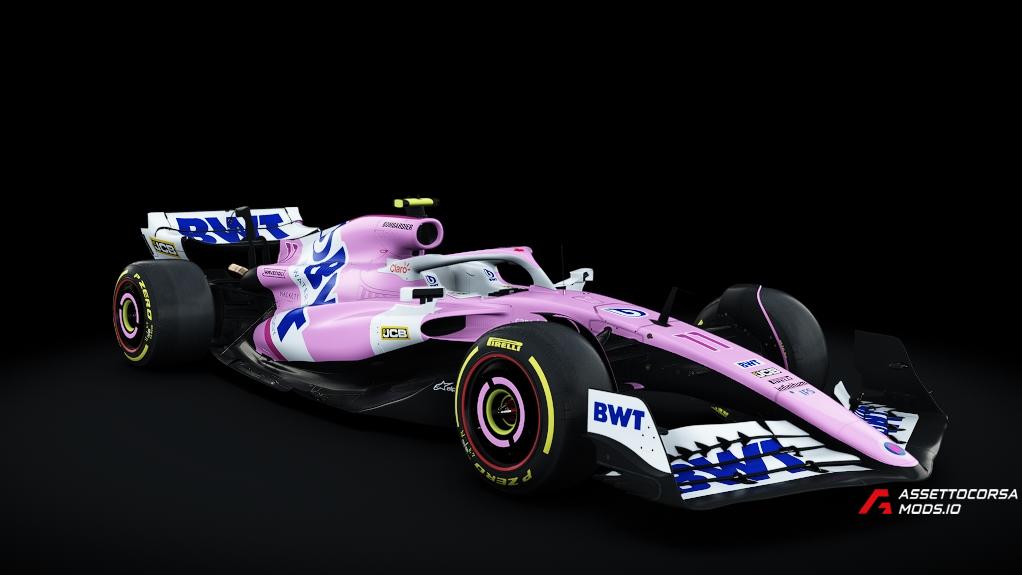 2024 Racing Point livery (RSS Formula Hybrid 2023)