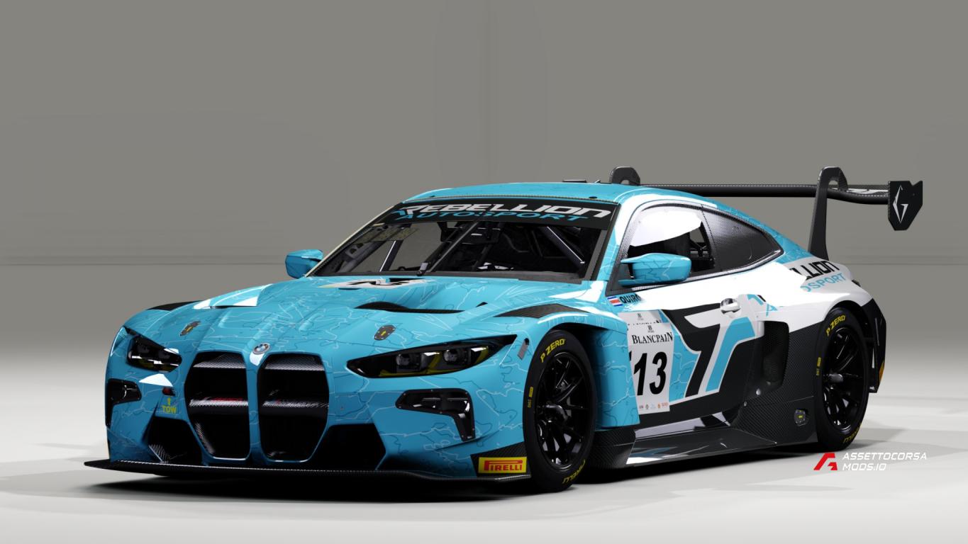 Rebellion Autosport - 13 - TRR BMW M4 GT3