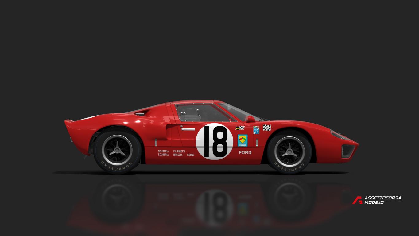 24 h Le Mans 1967 - Ford GT40 #18