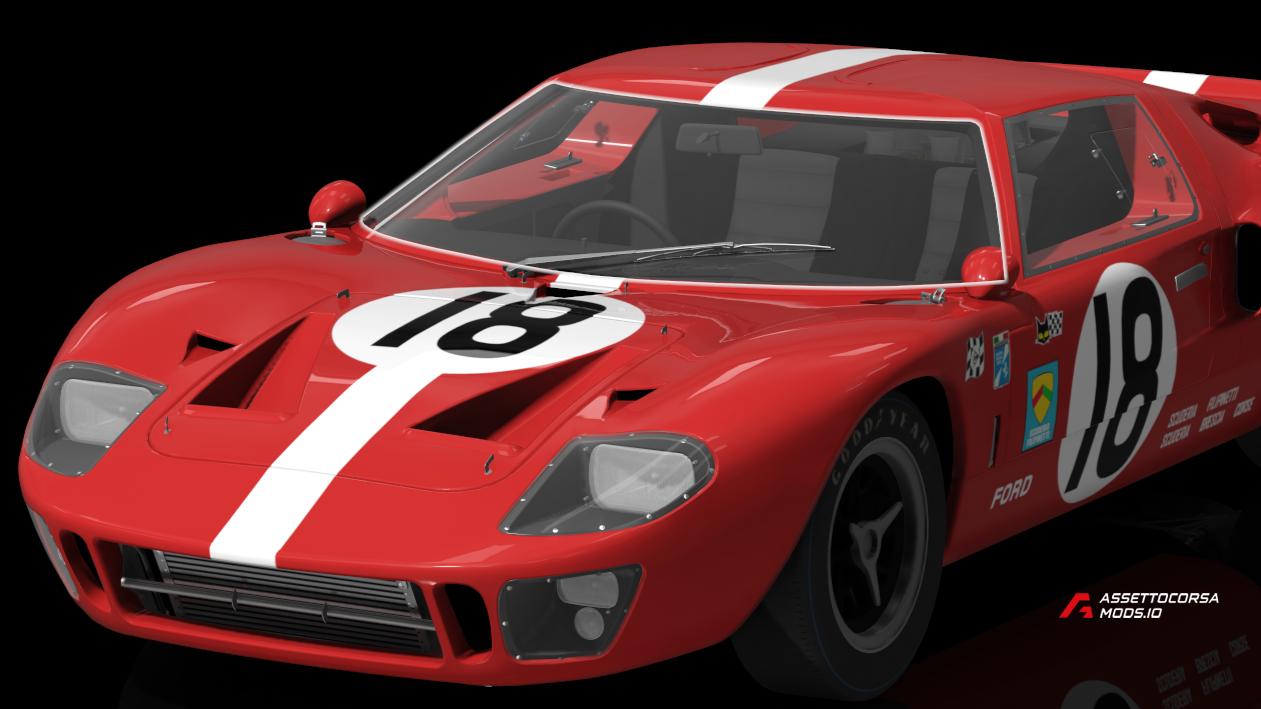 24 h Le Mans 1967 - Ford GT40 #18
