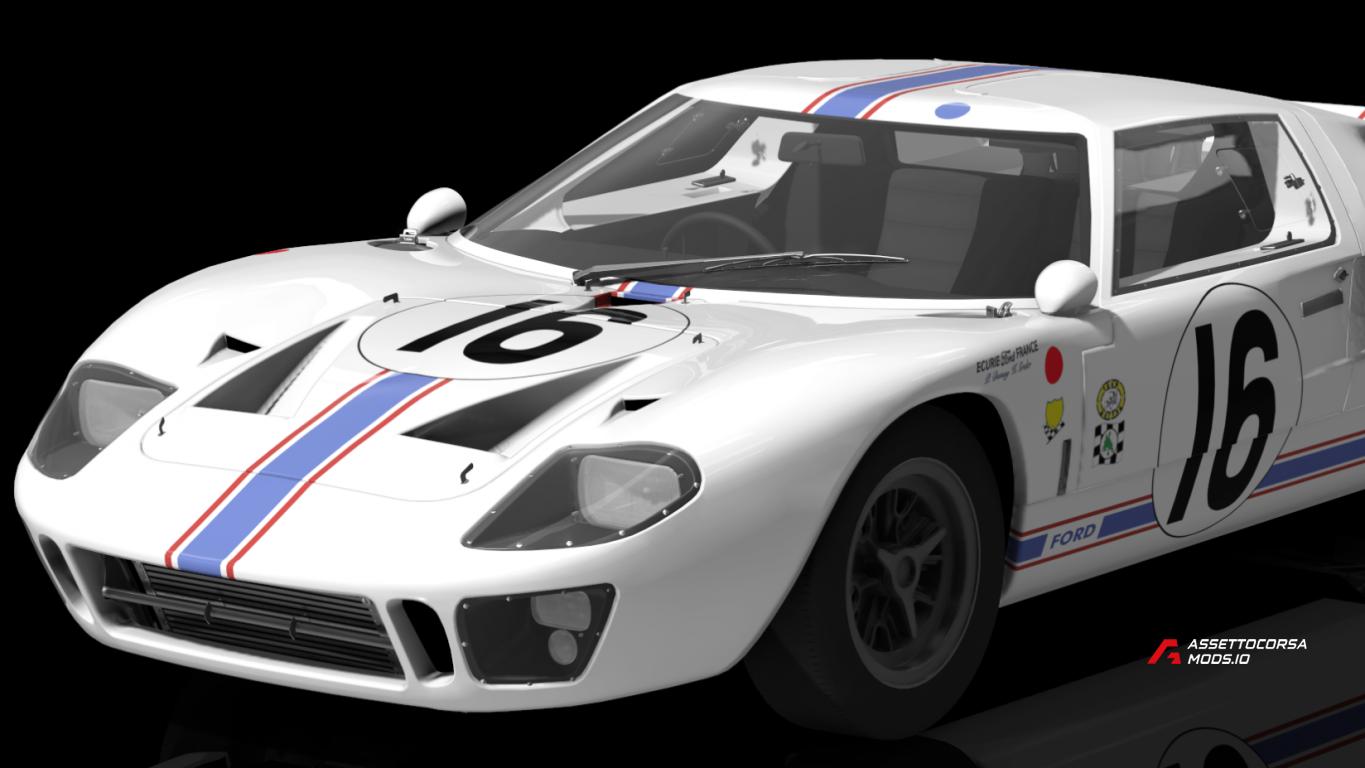 24 h Le Mans 1967 - Ford GT40 #16