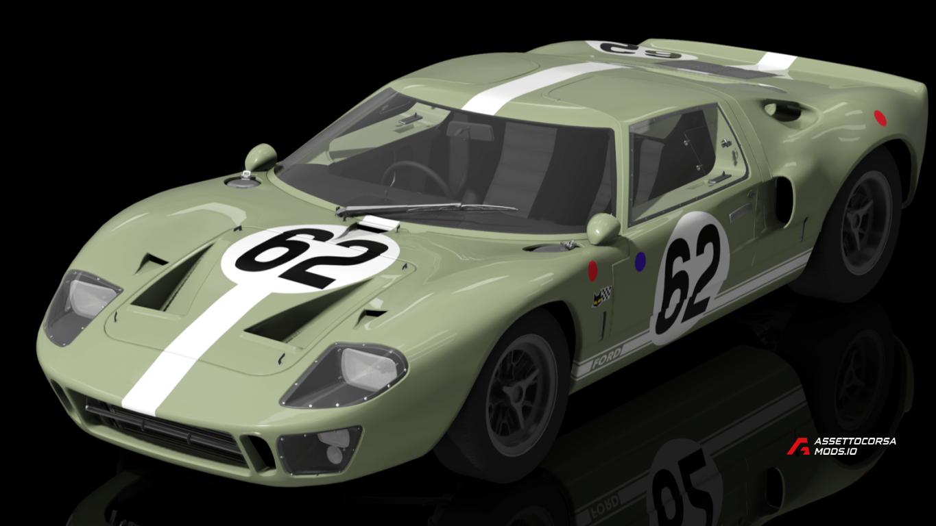 24 h Le Mans 1967 - Ford GT40 #62