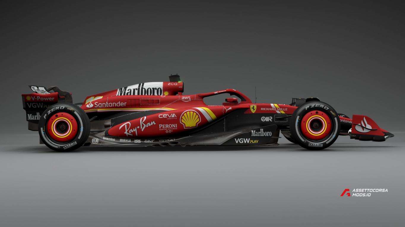 VRC Formula Alpha 2024 SF-24 Marlboro Livery
