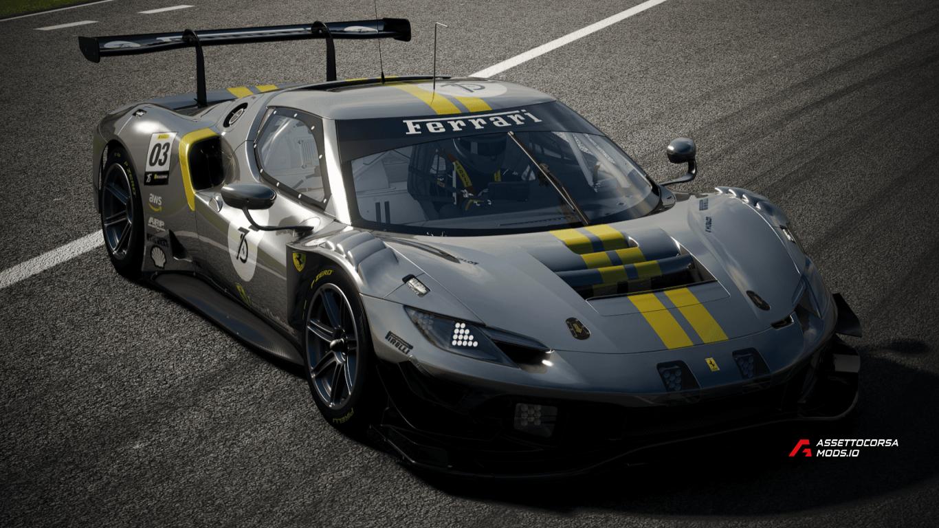 Ferrari Challenge livery - Ferrari 296 GT3 BCRC mod