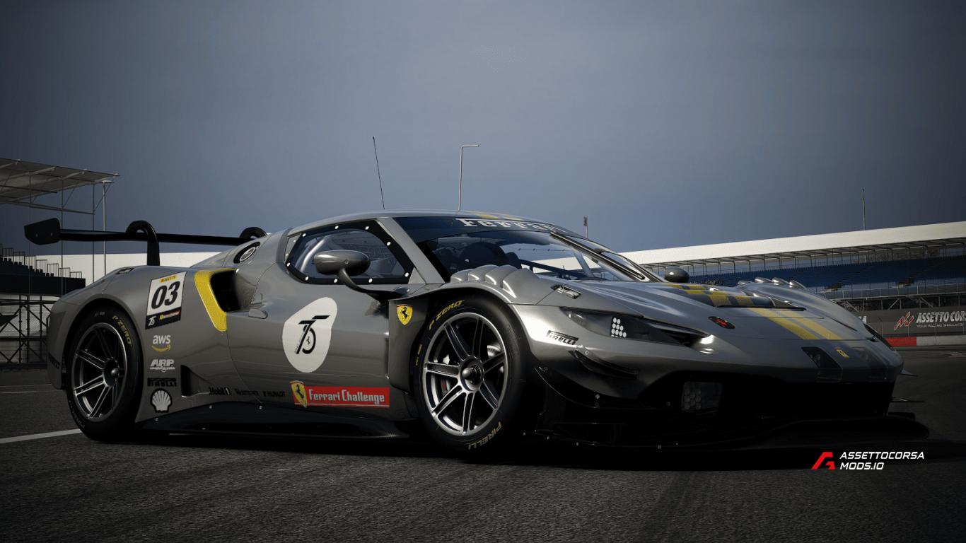 Ferrari Challenge livery - Ferrari 296 GT3 BCRC mod
