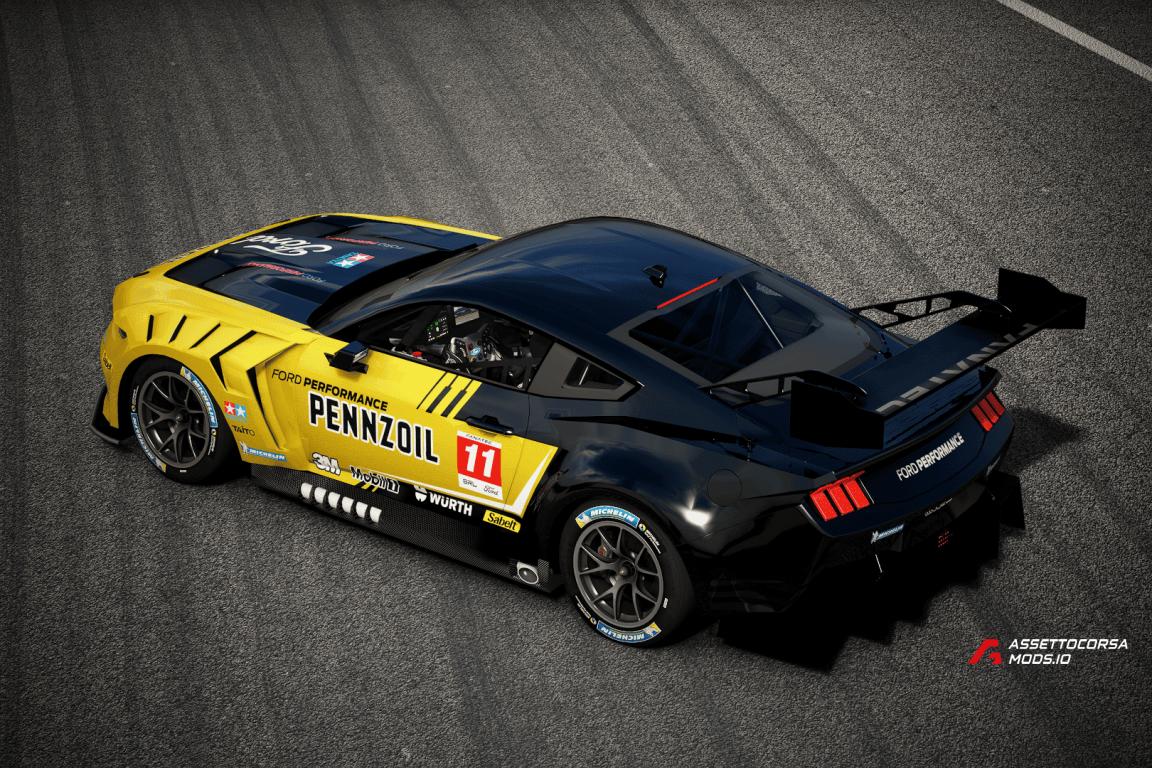 Pennzoil Livery - BCRC Ford Mustang GT3