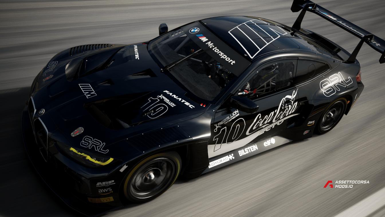 #10 CocaCola Zero Livery for BCRC M4 GT3