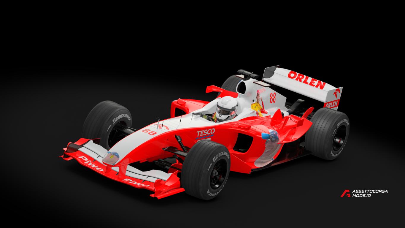 Ferrari F2004 - Polska Kubica
