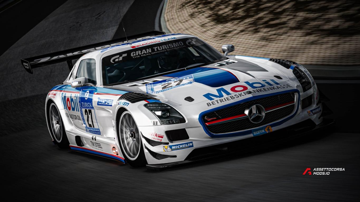 N24H-TEAM ZAKSPEED-MERCEDES-BENZ AMG SLS GT3