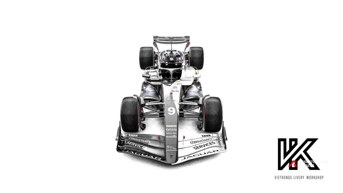 Jaguar F1 concept livery for the VRC Formula Alpha 2024