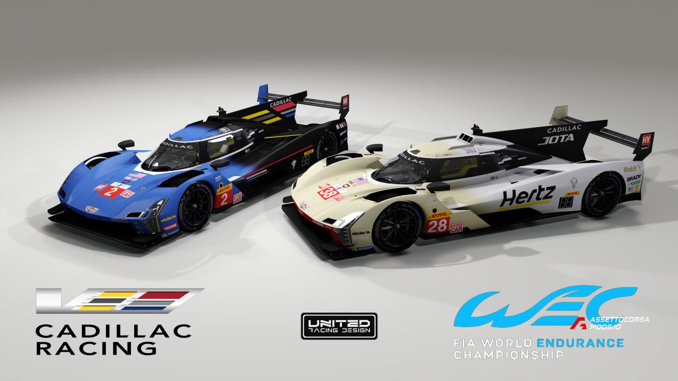 2024 Cadillac Racing skin pack (IMSA / WEC / Le Mans)