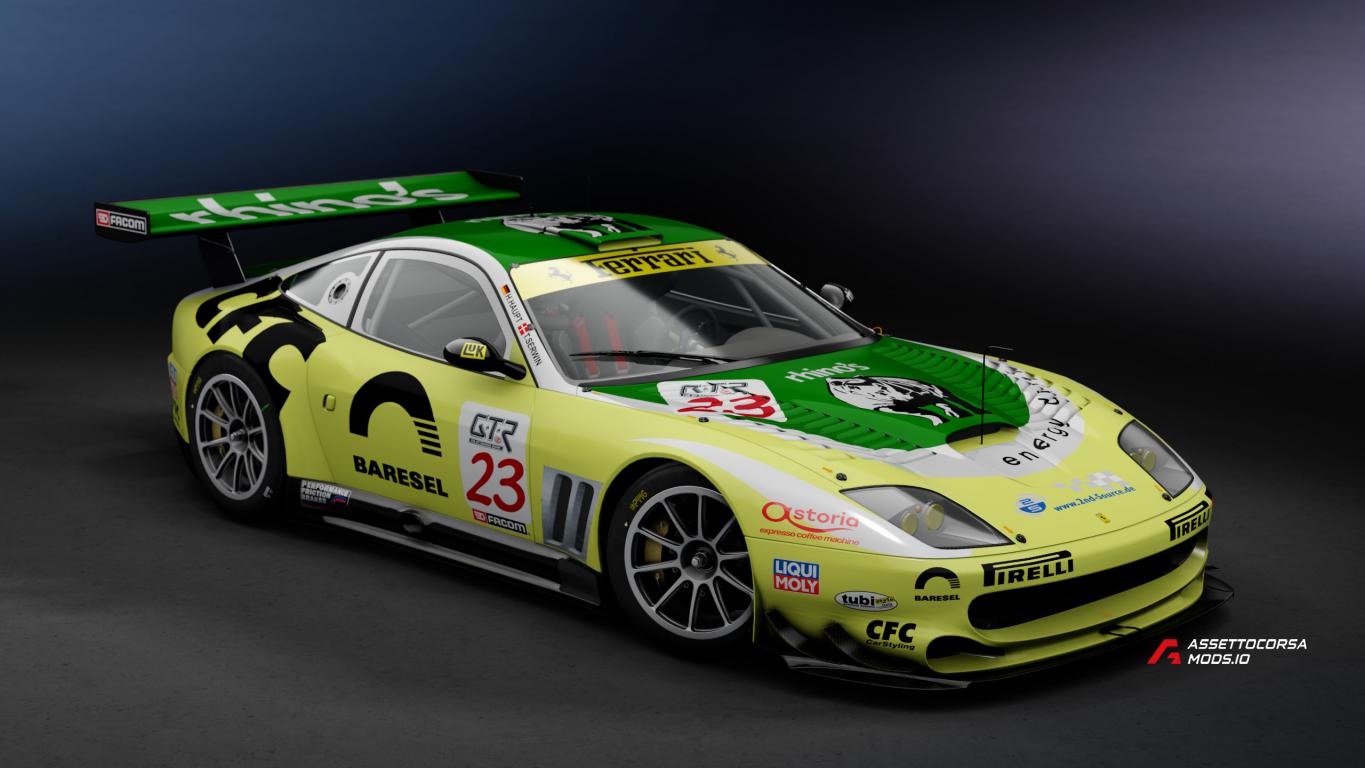 2005 Ferrari 550 GT1 - Wieth Racing #23
