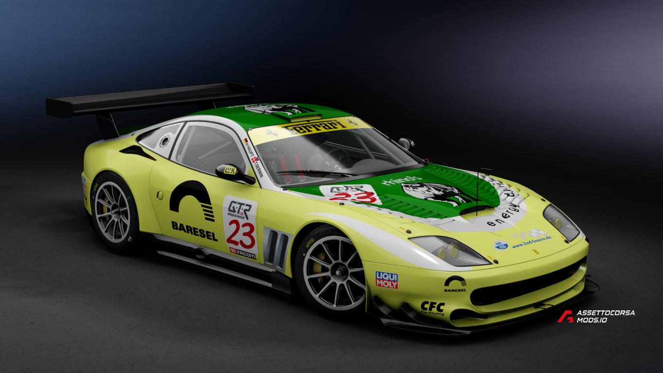 2005 Ferrari 550 GT1 - Wieth Racing #23