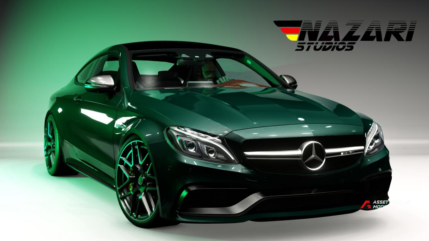 Mercedes-Benz C63s AMG Coupe Nazari