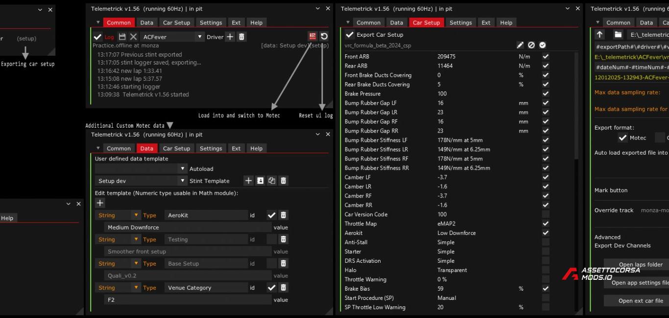 Full-featured Telemetry