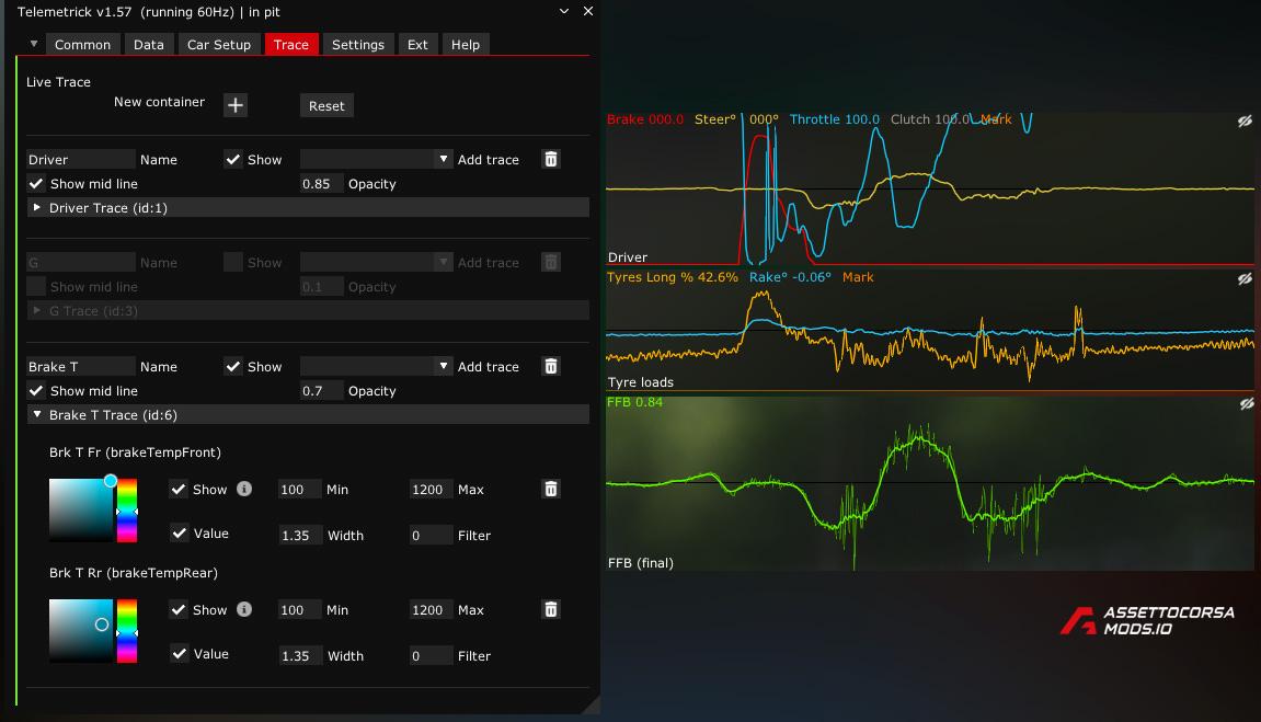 Full-featured Telemetry