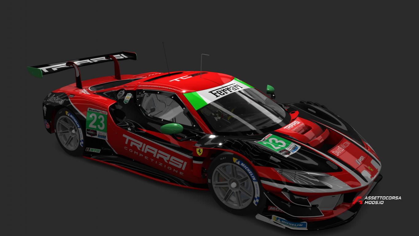 IMSA 2025 Ferrari 296 pack