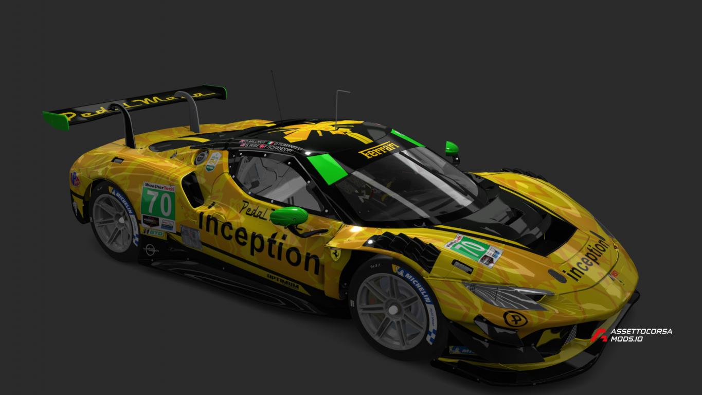 IMSA 2025 Ferrari 296 pack