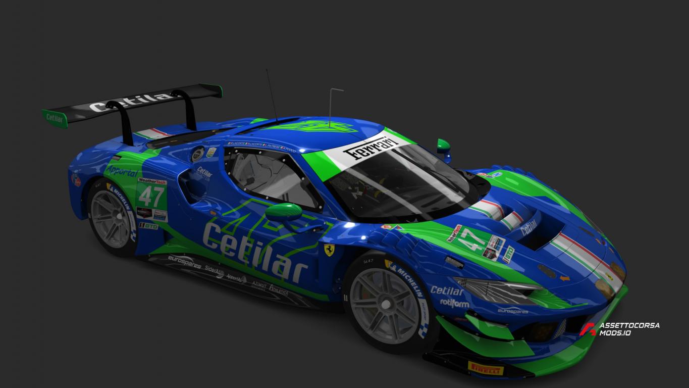 IMSA 2025 Ferrari 296 pack