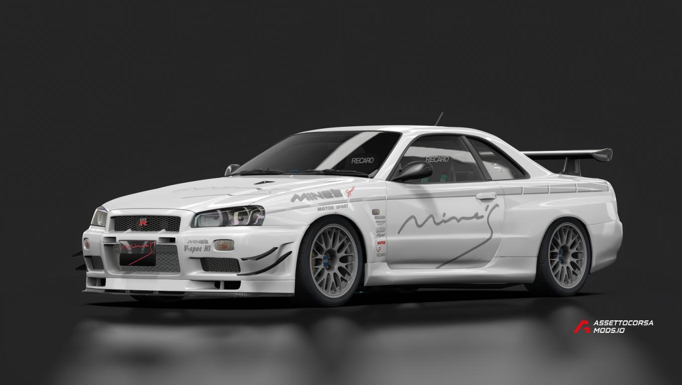 Nissan Mine's BN R34 GT-R N1